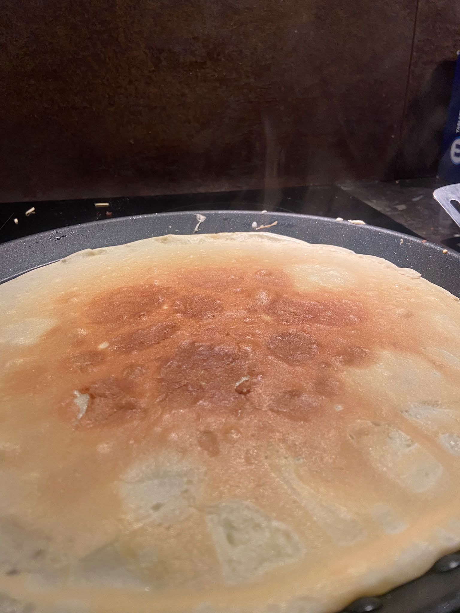 Préparation en cuisine avant le dîner